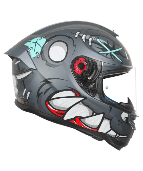 MT Hummer Teedy Helmet - Matt Grey-MT Helmets 4 MT Hummer Teedy Helmet - Matt Grey-MT Helmets - Image 2