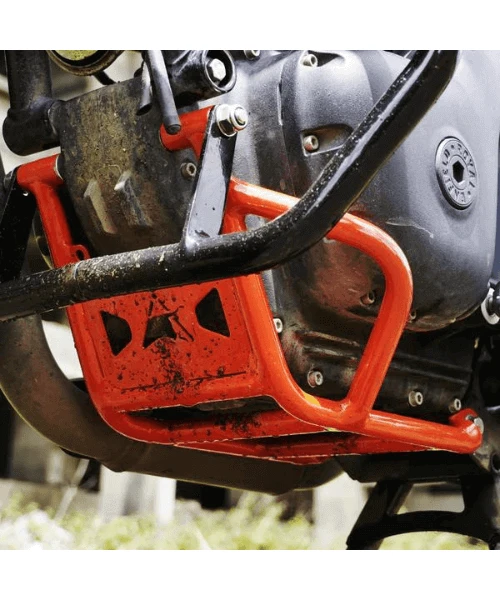 Auto Engina Hunter 350 Engine Guard - Red-Auto Engina 4 Auto Engina Hunter 350 Engine Guard - Red-Auto Engina - Image 2