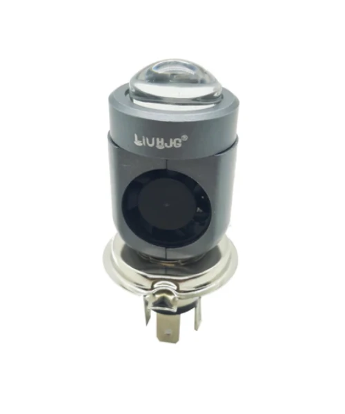 HJG Motorcycle LED Headlight Bulb Yellow/White With H4 Fitting - Pack Of 1-HJG 4 HJG Motorcycle LED Headlight Bulb Yellow/White With H4 Fitting - Pack Of 1-HJG - Image 2