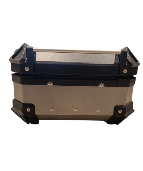 Asiatic Aluminium Top Box 22L Without Backrest - Silver-Asiatic 4 Asiatic Aluminium Top Box 22L Without Backrest - Silver-Asiatic - Image 2