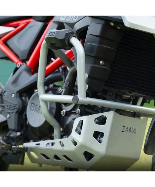 Zana Lower Engine Guard For BMW 310 GS With Slider Silver Stainless Steel - ZI-8456-Zana 4 Zana Lower Engine Guard For BMW 310 GS With Slider Silver Stainless Steel - ZI-8456-Zana - Image 2