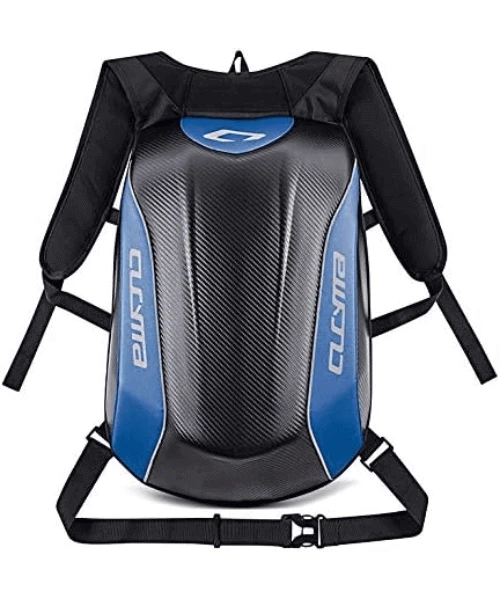 Cucyma 30 Litre Hard Shell Motorcycle Backpack - Blue-Cucyma 4 Cucyma 30 Litre Hard Shell Motorcycle Backpack - Blue-Cucyma - Image 2