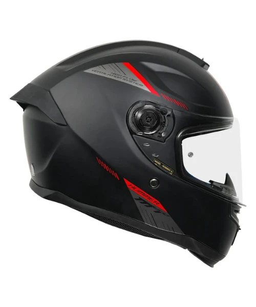 MT Hummer B Solid Helmet - Matt Black-MT Helmets 4 MT Hummer B Solid Helmet - Matt Black-MT Helmets - Image 2