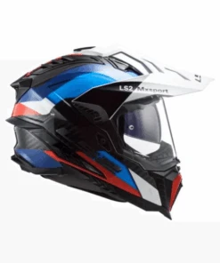 LS2 MX701 C Explorer Frontier Carbon Helmet - Gloss Black Blue-LS2 -Motorcycle Riding Equipment Store 2 93 accba469 35d6 4ecb 9428 77fac03fb4b1