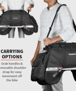 Viaterra Claw 72 Ltr Waterproof Tailbag - Black-Viaterra 38 Viaterra Claw 72 Ltr Waterproof Tailbag - Black-Viaterra -Motorcycle Riding Equipment Store 21 1