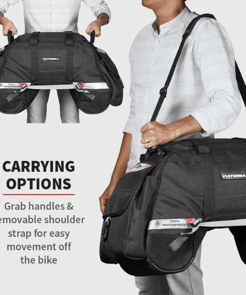 Viaterra Claw 72 Ltr Waterproof Tailbag - Black-Viaterra 20 Viaterra Claw 72 Ltr Waterproof Tailbag - Black-Viaterra - Image 18