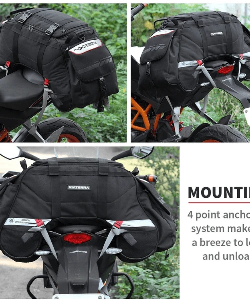 Viaterra Claw 72 Ltr Waterproof Tailbag - Black-Viaterra 21 Viaterra Claw 72 Ltr Waterproof Tailbag - Black-Viaterra - Image 19