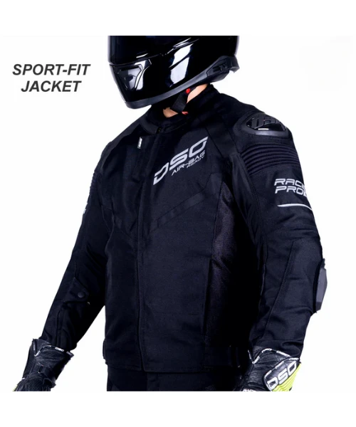 DSG Race Pro V2 Riding Jacket - Black-DSG 4 DSG Race Pro V2 Riding Jacket - Black-DSG - Image 2