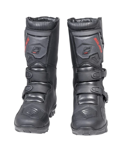 Solace Adventure X Pro Motorcycle Riding Boots - Black-Solace 4 Solace Adventure X Pro Motorcycle Riding Boots - Black-Solace - Image 2