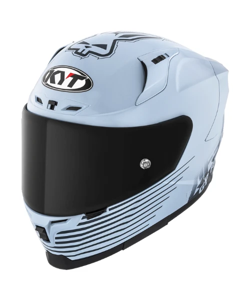 KYT Striker AF37 Livery Helmet - Gloss Sea Blue-KYT Helmets 4 KYT Striker AF37 Livery Helmet - Gloss Sea Blue-KYT Helmets - Image 2