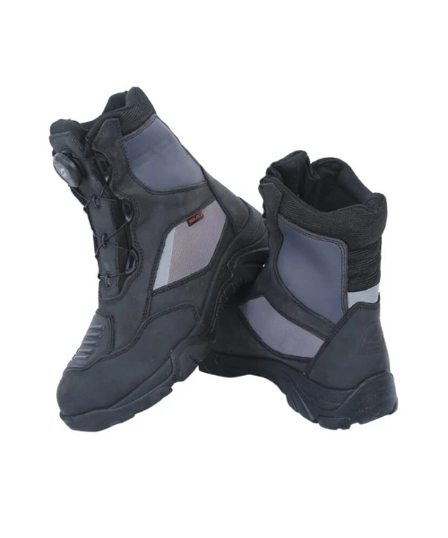 Solace Sparknit Moto Riding Boot - Black-Solace 4 Solace Sparknit Moto Riding Boot - Black-Solace - Image 2