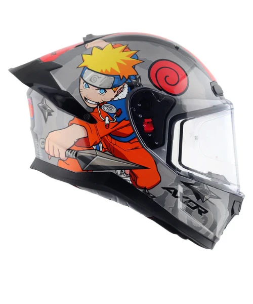 Axor Saber Naruto Helmet - Gloss Black Orange-AXOR 4 Axor Saber Naruto Helmet - Gloss Black Orange-AXOR - Image 2