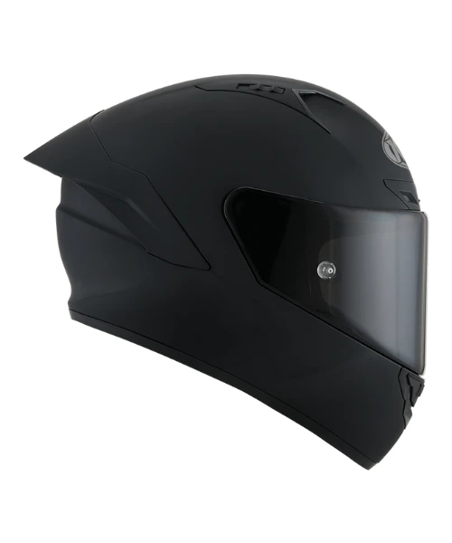 KYT NZ Race Helmet - Plain Matt Black-KYT Helmets 4 KYT NZ Race Helmet - Plain Matt Black-KYT Helmets - Image 2