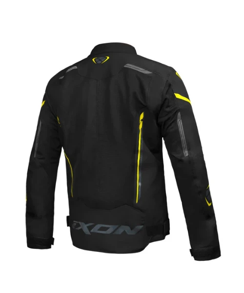 Ixon Striker Air Riding Jacket - Black Anthracite Yellow-Ixon 4 Ixon Striker Air Riding Jacket - Black Anthracite Yellow-Ixon - Image 2