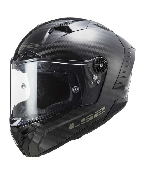 LS2 FF805 Thunder Carbon Helmet - Gloss Black-LS2 4 LS2 FF805 Thunder Carbon Helmet - Gloss Black-LS2 - Image 2