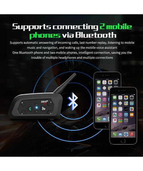 Vnetphone V6 Pro+ Bluetooth Intercom (1 Yr Warranty)-Vnetphone 14 Vnetphone V6 Pro+ Bluetooth Intercom (1 Yr Warranty)-Vnetphone - Image 12