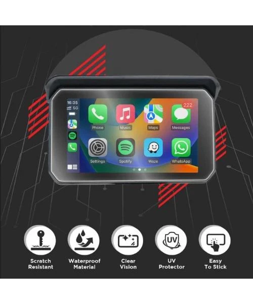 Fahren Motorcycle Screen Protector - Fahren F1 And F1 Pro-Fahren 3 Fahren Motorcycle Screen Protector - Fahren F1 And F1 Pro-Fahren