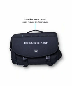 Wroom Infinity 2.0 Waterproof Saddlebag - 70 Ltrs-Wroom Gears -Motorcycle Riding Equipment Store 3 122