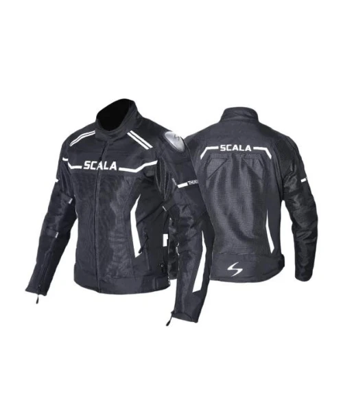 Scala Thunder L2 Riding Jacket - Black-Scala Gears 5 Scala Thunder L2 Riding Jacket - Black-Scala Gears - Image 3