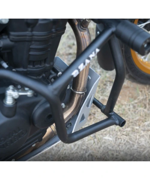 Zana Bash Plate Silver Aluminium For Himalayan 452 - ZI-8429-Zana 5 Zana Bash Plate Silver Aluminium For Himalayan 452 - ZI-8429-Zana - Image 3