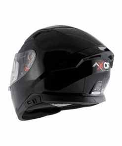 Axor Apex Solid Black Helmet-AXOR -Motorcycle Riding Equipment Store 3 12 c00fa671 7349 493f bf2b 086560f8aeed