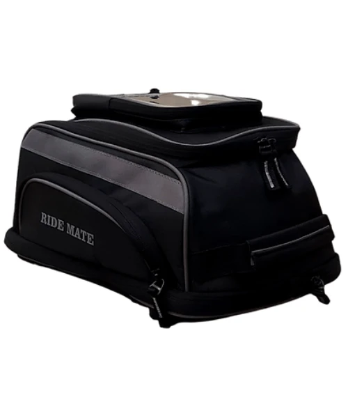 Tryka Gears Ride Mate Tank Bag-Black 25 Ltrs-Tryka Gears 6 Tryka Gears Ride Mate Tank Bag-Black 25 Ltrs-Tryka Gears - Image 4