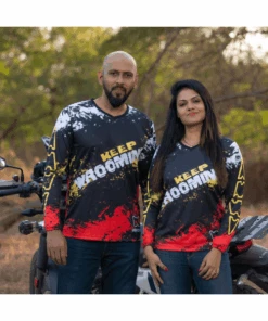 Wroom Dri Fit Jersey - Black Red-Wroom Gears -Motorcycle Riding Equipment Store 3 175 9aed8bbd 4d03 42d4 943a a57de8e6ae84