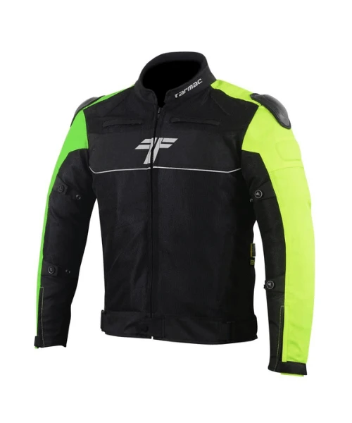 Tarmac One III Level 2 Riding Jacket - Black | Green | Fluorescent-Tarmac 5 Tarmac One III Level 2 Riding Jacket - Black | Green | Fluorescent-Tarmac - Image 3