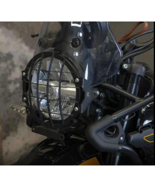 Zana Head Light Guard For Himalayan 450 Black Stainless Steel Type-1 - ZI-8436-Zana 5 Zana Head Light Guard For Himalayan 450 Black Stainless Steel Type-1 - ZI-8436-Zana - Image 3