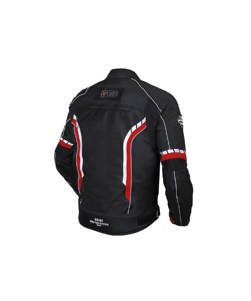 BBG Explorer Riding Jacket - Red-BBG 5 BBG Explorer Riding Jacket - Red-BBG - Image 3