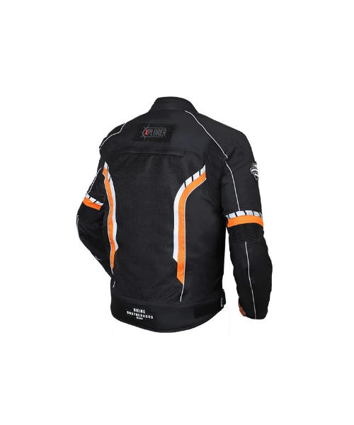 BBG Explorer Riding Jacket - Orange-BBG 5 BBG Explorer Riding Jacket - Orange-BBG - Image 3