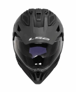 LS2 MX436 Pioneer II Dual Sport Helmet ECE 22.06 - Solid Matt Black-LS2 -Motorcycle Riding Equipment Store 3 2 d9878379 138a 46c6 a620 1f5e2a5e6032