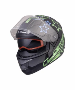 LS2 FF320 Stream Evo With Pinlock Helmet - Gloss Neon Black Fluo Green Blue-LS2 11 LS2 FF320 Stream Evo With Pinlock Helmet - Gloss Neon Black Fluo Green Blue-LS2 -Motorcycle Riding Equipment Store 3 31 4c8b1d01 2c79 49dd 801d a3163e8210d3