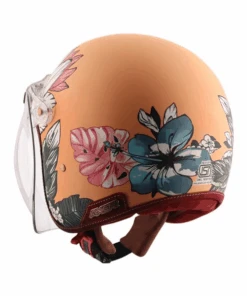 Axor Retro Jet Girls Hawai Helmets-AXOR -Motorcycle Riding Equipment Store 3 39
