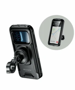 Yellowfin Fully Waterproof Bike Mobile Phone Holder Mount With Vibration Damper Without Charger - M18L-C1-Yellowfin -Motorcycle Riding Equipment Store 3 39 2193f218 d3c6 4fb8 b2c9 be31e71f0f81