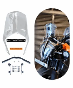 VisorBros Rally Windscreen For KTM Adv390/250 - Clear-VisorBros