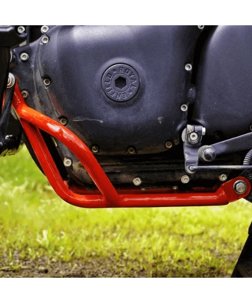 Auto Engina Hunter 350 Engine Guard - Red-Auto Engina 5 Auto Engina Hunter 350 Engine Guard - Red-Auto Engina - Image 3