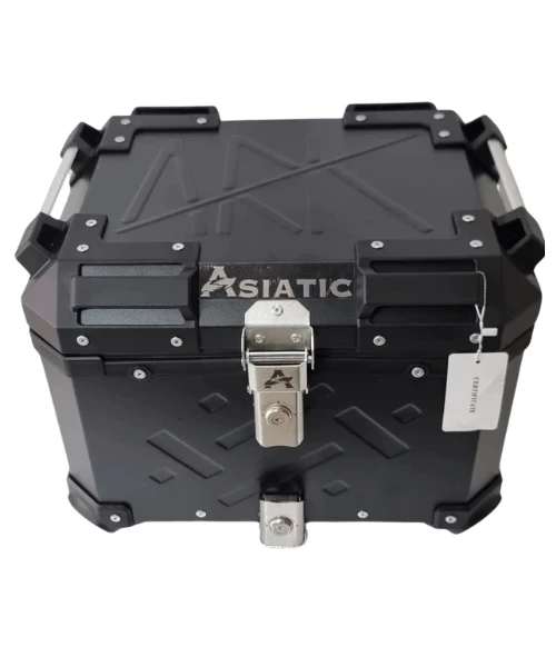 Asiatic Aluminium Top Box 36L Without Backrest - Black-Asiatic 6 Asiatic Aluminium Top Box 36L Without Backrest - Black-Asiatic - Image 4
