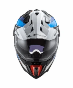 LS2 MX701 C Explorer Frontier Carbon Helmet - Gloss Black Blue-LS2 -Motorcycle Riding Equipment Store 3 61 54bf149c 2f70 4056 a3f5 1936adf58c8e