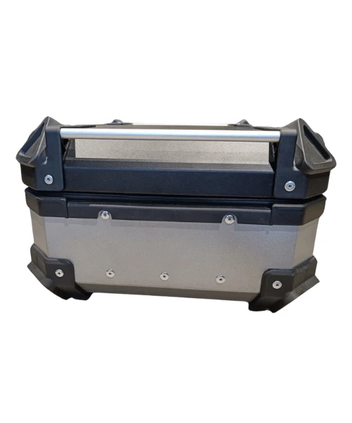 Asiatic Aluminium Top Box 22L Without Backrest - Silver-Asiatic 5 Asiatic Aluminium Top Box 22L Without Backrest - Silver-Asiatic - Image 3