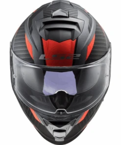 LS2 FF800 Storm Helmet - Racer Gloss Titanium Fluro Orange-LS2 -Motorcycle Riding Equipment Store 3 69 5a259815 ec1d 4b73 a8be 9252a428c6c7