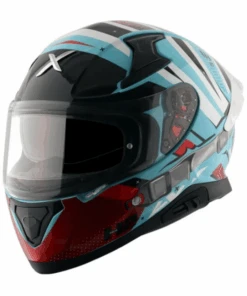 Axor Apex Hex-2 Helmet - Hex Blue Red-AXOR -Motorcycle Riding Equipment Store 3 6 e7c8ed0e a662 4a56 8ce3 5ab3e64f5961