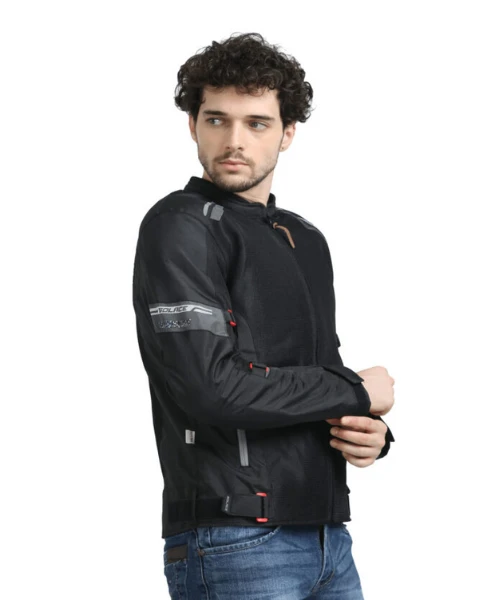 Solace AIR-X V3 Riding Jacket - Black Grey-Solace 5 Solace AIR-X V3 Riding Jacket - Black Grey-Solace - Image 3