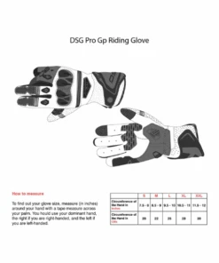 DSG Race Pro V1 Riding Gloves - Black Yellow Fluo White-DSG 7 DSG Race Pro V1 Riding Gloves - Black Yellow Fluo White-DSG -Motorcycle Riding Equipment Store 3 80 0c83dc6a 0722 4560 b15c 9b47353a604c