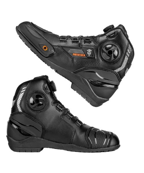 Mototech Asphalt V3 Short Riding Boots - With Moz Lacing System-Mototech 4 Mototech Asphalt V3 Short Riding Boots - With Moz Lacing System-Mototech - Image 2