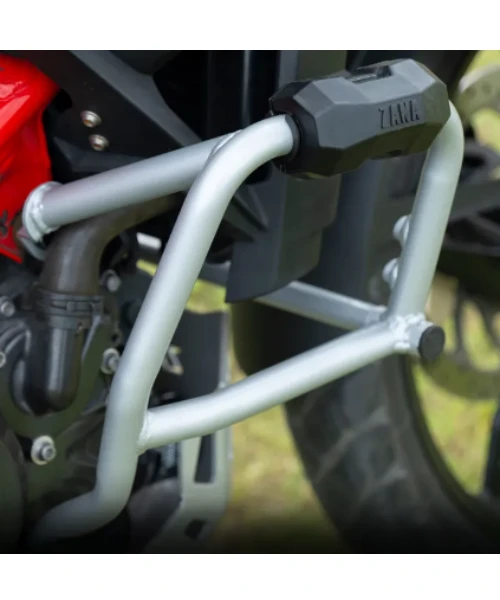 Zana BMW G310GS/G310R Lower Engine Guard MS With Puck Silver - ZI-8185-Zana 5 Zana BMW G310GS/G310R Lower Engine Guard MS With Puck Silver - ZI-8185-Zana - Image 3