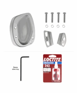 Viaterra RE Himalayan 450 Sidestand Shoe - Silver-Viaterra 12 Viaterra RE Himalayan 450 Sidestand Shoe - Silver-Viaterra -Motorcycle Riding Equipment Store 3 207aaf25 207f 40d9 84b4 efe529f0531b