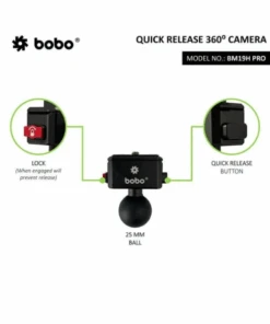BOBO 360 Degree Camera Mount - Black - BM19H PRO-BOBO 7 BOBO 360 Degree Camera Mount - Black - BM19H PRO-BOBO -Motorcycle Riding Equipment Store 3 2080402d 5640 4300 9256 332123d94794