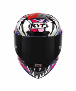 KYT Bastianini REP 2023 With Sponsor Helmet - Gloss White Blue-KYT Helmets 12 KYT Bastianini REP 2023 With Sponsor Helmet - Gloss White Blue-KYT Helmets -Motorcycle Riding Equipment Store 3 2c818b8a 848c 4cf2 bfcf 253b9b2d7462