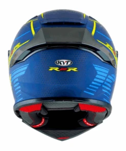 KYT R2R Pro Concept Helmet - Matt Blue Yellow-KYT Helmets -Motorcycle Riding Equipment Store 3 3bfa7166 e76e 4f77 8a63 32df4c81db26